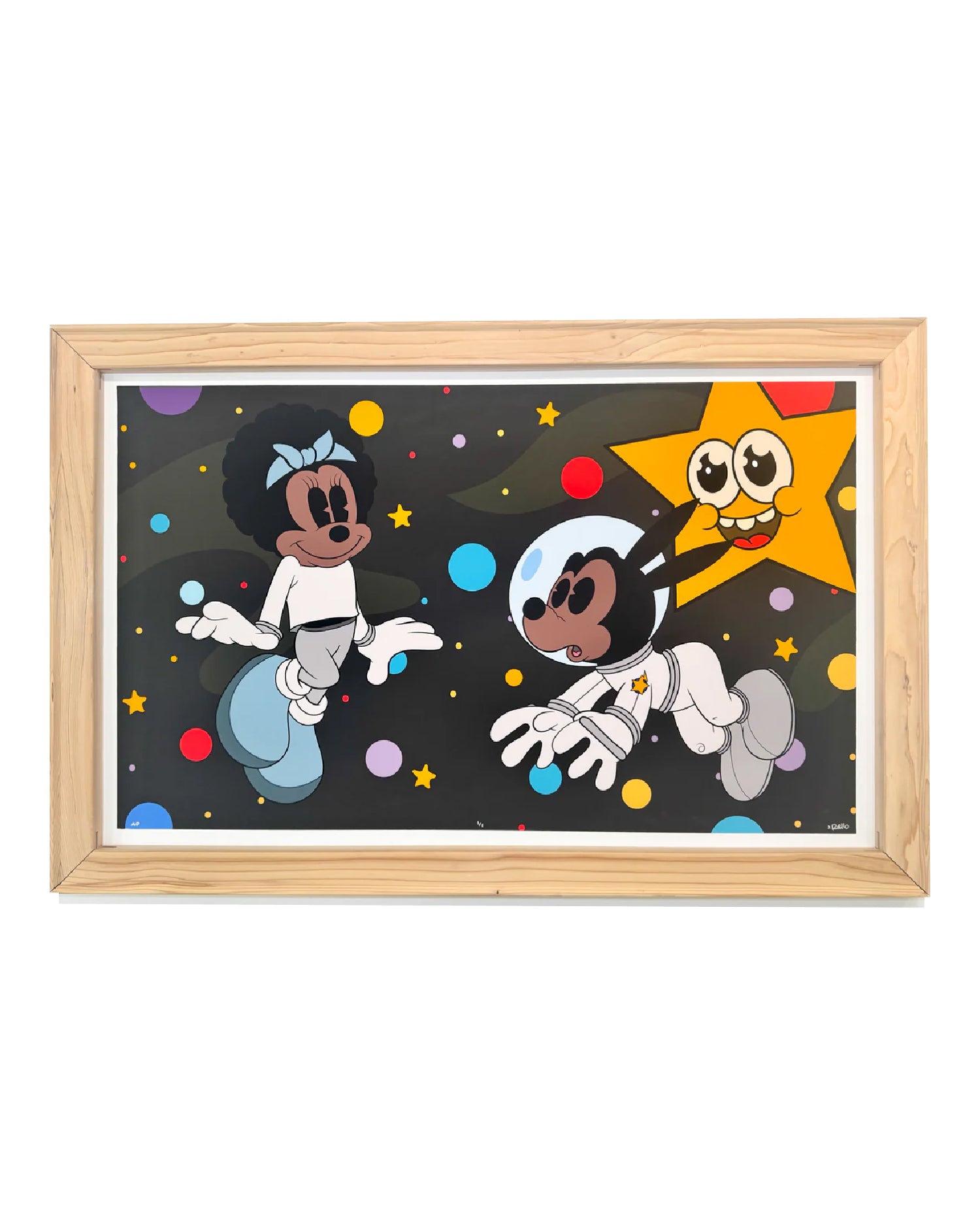 FRAMED Alien Shooting Star (24 x40)